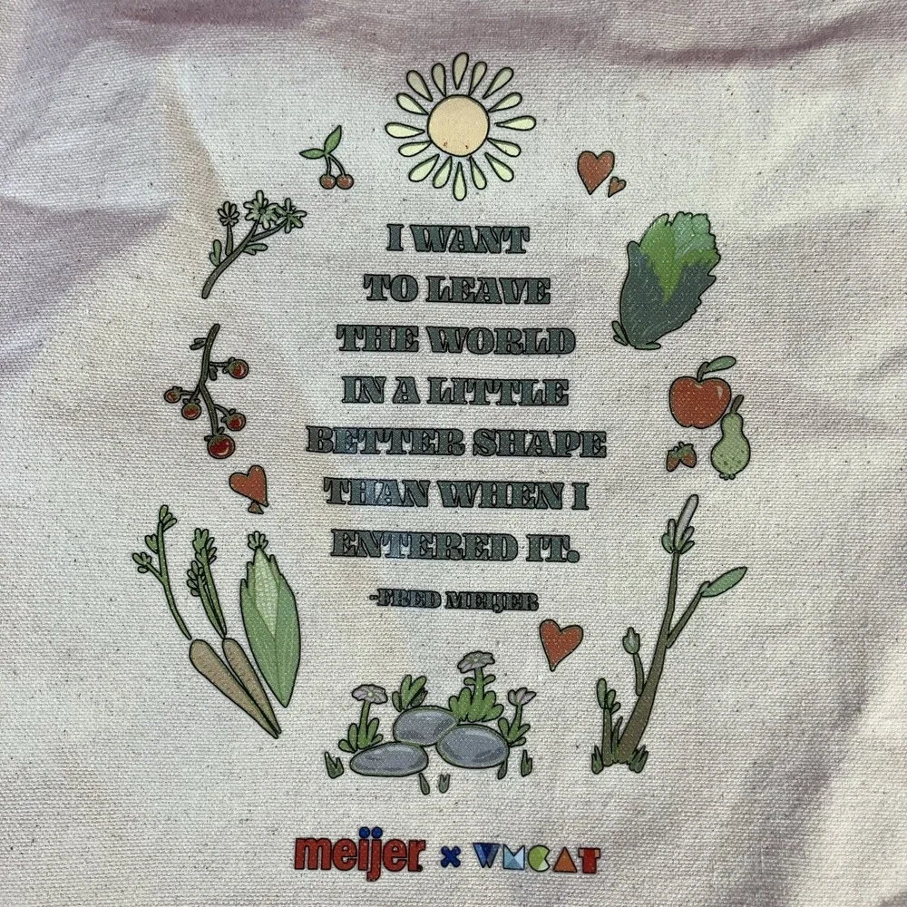 Canvas Tote‎ Bag / Meijer x WMCAT